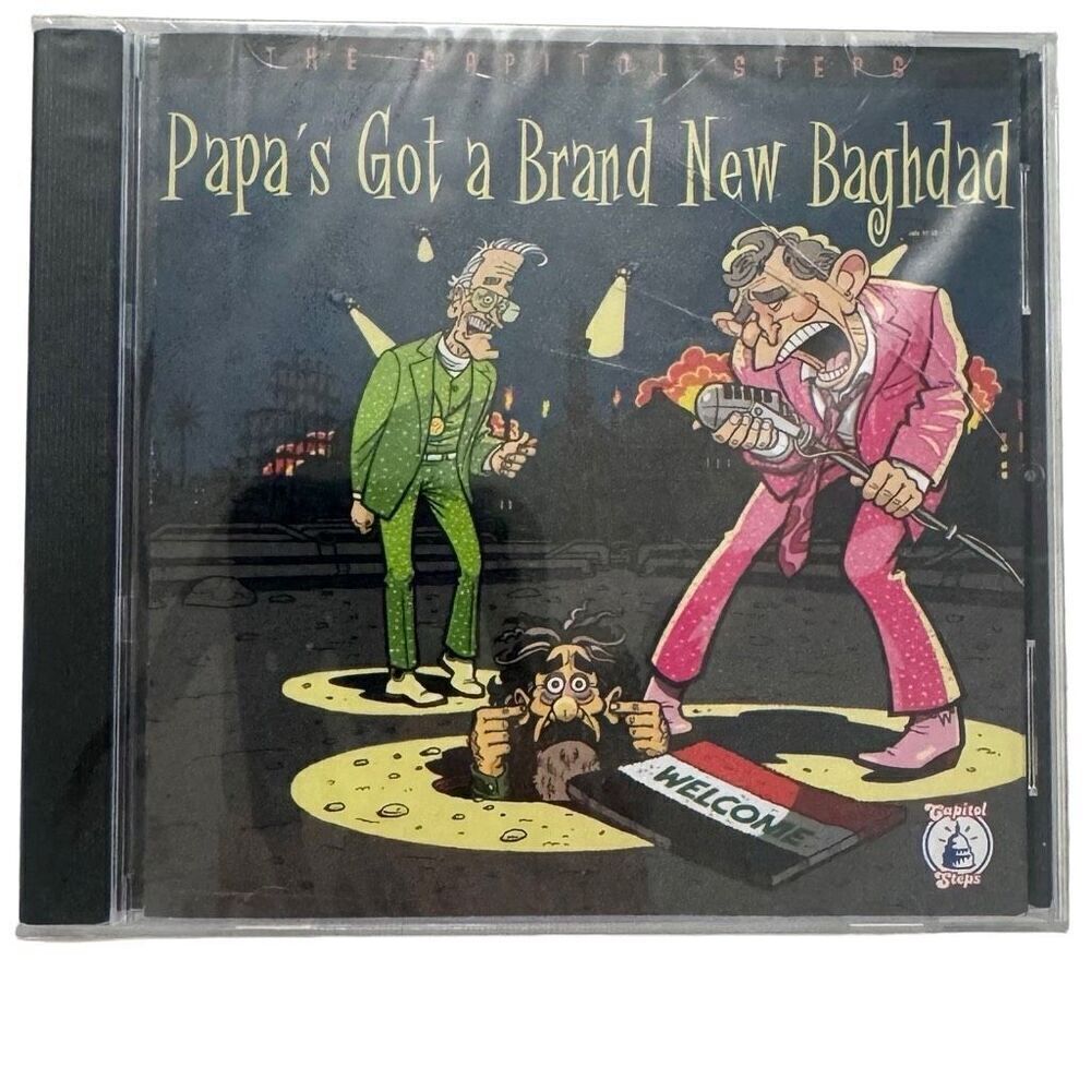 Papa's Got a Brand New Baghdad The Capitol Steps CD, 2004 Sealed / New